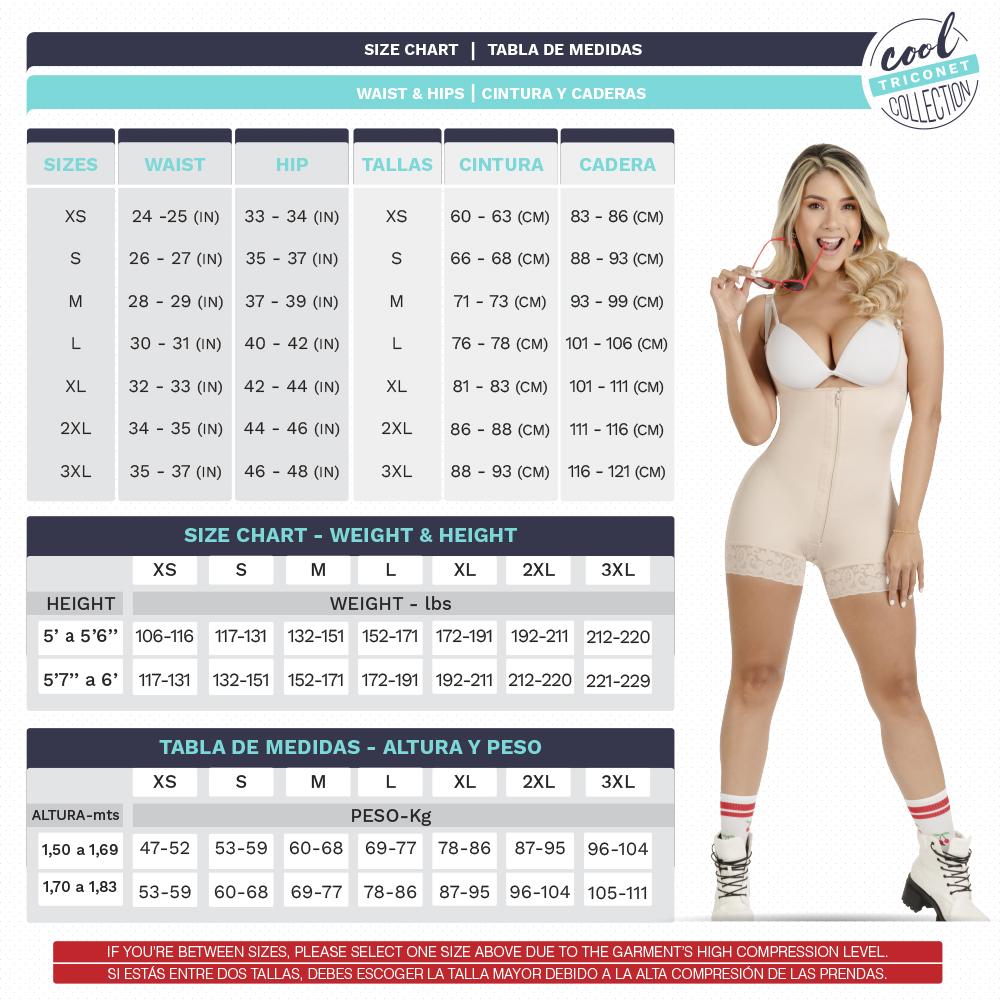 Sonryse TR96ZF Colombian Butt Lifter Shapewear Bodysuit