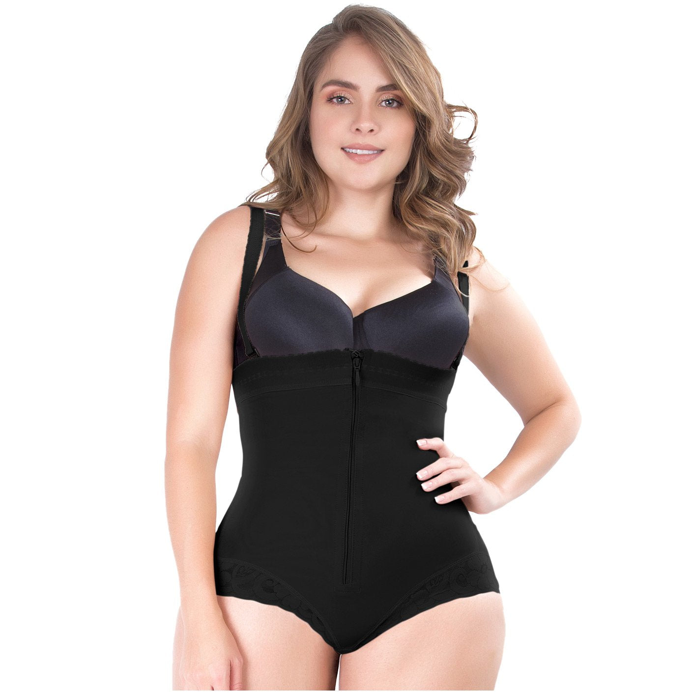 Up Lady 6155 Body Sin Tirantes Con Levantamiento De Glúteos