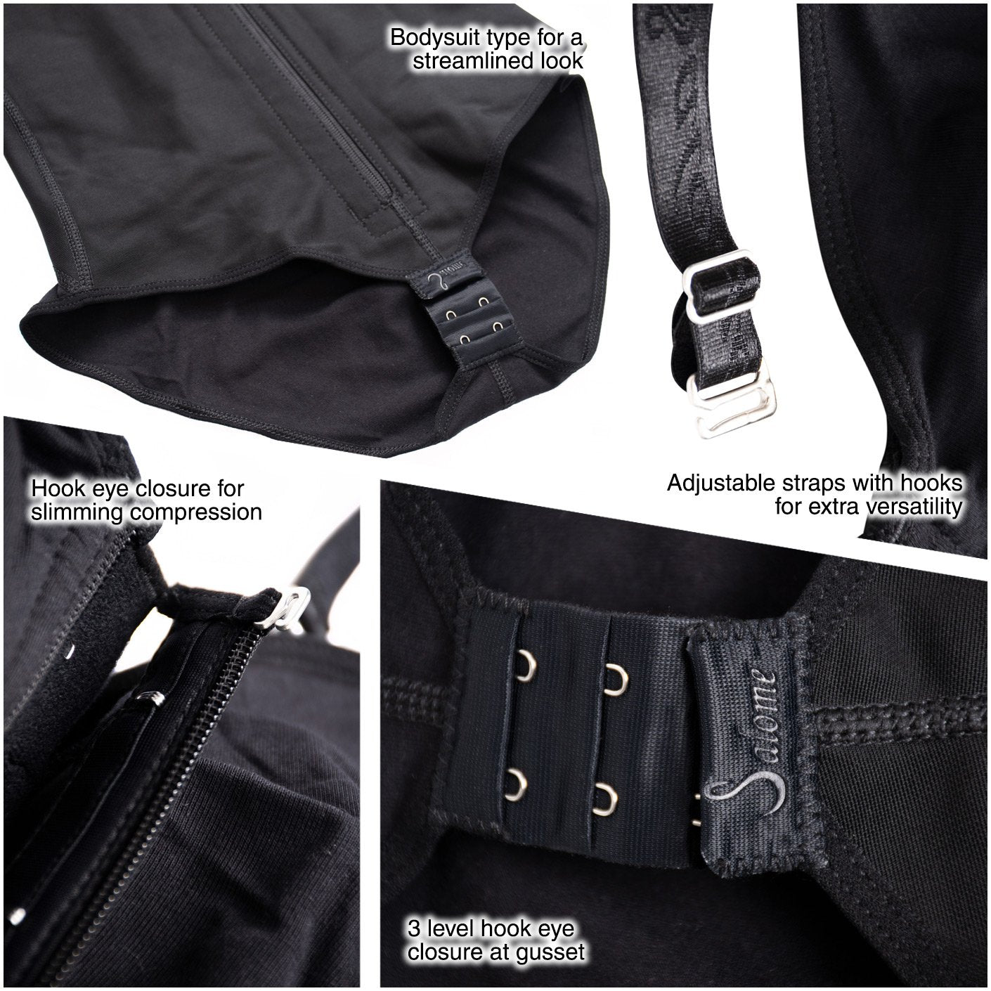 Fajas Salome 0420 | Moldeadora de cuerpo con sujetador Hiphugger | Fajas moldeadoras con control de barriga levanta glúteos para mujer | Powernet